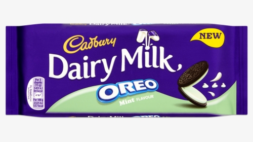 Cadbury Dairy Milk Oreo Mint - Cadbury Oreo Mint 120g, HD Png Download, Free Download