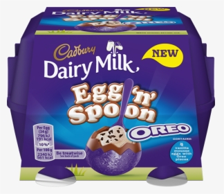 Cadbury Oreo Egg N Spoon, HD Png Download, Free Download