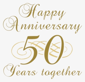Happy Anniversary Png - Calligraphy, Transparent Png, Free Download