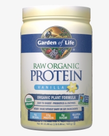 658010116039 - Garden Of Life Raw Organic Protein Vanilla, HD Png Download, Free Download