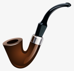 Tobacco Smoking Pipe Clip Art Web Clipart - Old English Smoking Pipes, HD Png Download, Free Download
