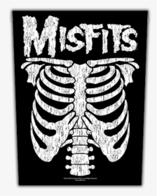 Img - Misfits Rib Cage Shirt, HD Png Download, Free Download