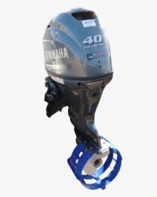 Yamaha 40 Hp Outboard With Prop Guard Edity - Football Gear, HD Png Download, Free Download