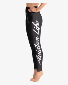 Black Legging Avlife Script Legging Tag Mockup Left, HD Png Download, Free Download