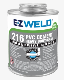 E Z Weld Makes A Broad Range Of High Strength Pvc, - Cemento Pvc Ez Weld, HD Png Download, Free Download