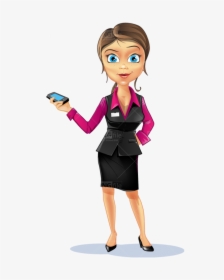 Female Cartoon Character Png, Transparent Png, Free Download