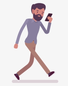 Walking Cartoon Png - Cartoon Man Walking Png, Transparent Png, Free Download