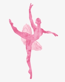 Collection Of Free Dancer Drawing Watercolor Download - Transparent Background Ballet Png, Png Download, Free Download