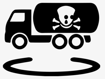 Vehicle Space Position For Carrying Dangerous Chemicals - Chemicals Transport Png Icon, Transparent Png, Free Download