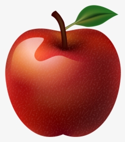 Apple Cartoon Png - Cartoon Red Apple Png, Transparent Png, Free Download