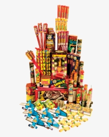 Fireworks Assortment Battle Of Yorktown - Box Of Fireworks, HD Png Download, Free Download