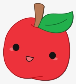 Drawing Apples Chibi - Cute Apple Cartoon Png, Transparent Png, Free Download