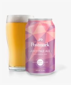 Postmark Brewing Pint Can Juicy Pale Ale - Postmark Juicy Pale Ale, HD Png Download, Free Download