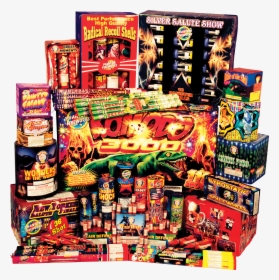 Fireworks Assortment Brothers Jumbo Assortment - Phantom Fireworks Assortments, HD Png Download, Free Download