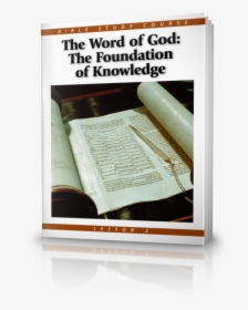 Bible Study Course Lesson 2 The Word Of God - Foundation Of Bible Study, HD Png Download, Free Download