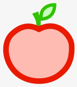 Color Apple Clipart Outline, HD Png Download, Free Download