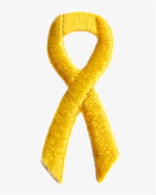 Yellow Ribbon Background Png - Gold, Transparent Png, Free Download