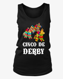 Cinco De Derby Kentucky Pinata Sombrero Mexican T-shirts - T-shirt, HD Png Download, Free Download