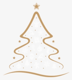 Arvore De Natal Silhueta , Png Download - Merry Christmas Tree Greetings, Transparent Png, Free Download