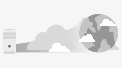 Bve Cloud Deployment Article - Silhouette, HD Png Download, Free Download