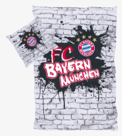 Graffiti Bedding - Fc Bayern München Bettwäsche, HD Png Download, Free Download