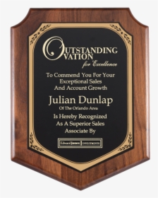 Awarding Plaque, HD Png Download, Free Download