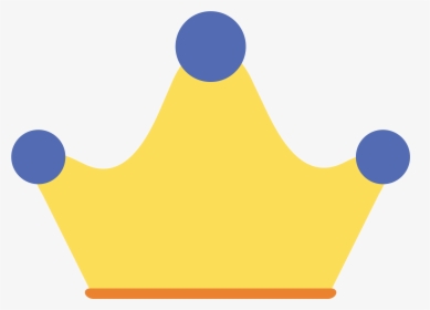Corona Clipart Png - Crown Blue And Yellow, Transparent Png, Free Download