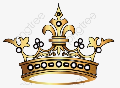 Transparent Tiara Clipart - Vector Silueta Corona Rey, HD Png Download, Free Download