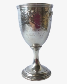 Transparent Silver Trophy Png - Wine Glass, Png Download, Free Download