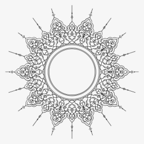Decorative Ornamental Circle Clip Arts - Decorative Circle Transparent, HD Png Download, Free Download