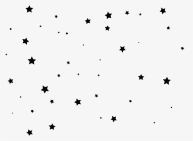 #stars #star #blackandwhite #scatter #cute #galexy - Animal, HD Png Download, Free Download
