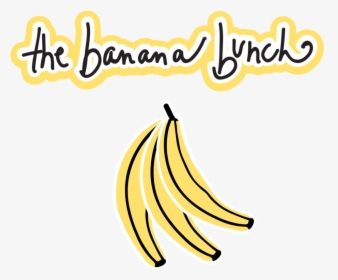 The Banana Bunch Logo White-01, HD Png Download, Free Download