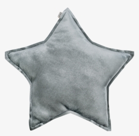 Numero74 Velvet Star Silver Grey - Throw Pillow, HD Png Download, Free Download