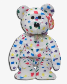 Ty Beanie Baby Ty2k Teddy Bear  Dob 1/1/00  Introduced - Bear Beanie Baby Transparent, HD Png Download, Free Download