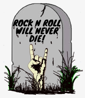 Cool T Shirt For People Who Love Rock N Roll - Metal Will Never Die, HD Png Download, Free Download