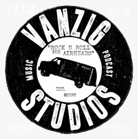 Vs Logo Vinyl Black Circle - Rok N Roll Logos, HD Png Download, Free Download