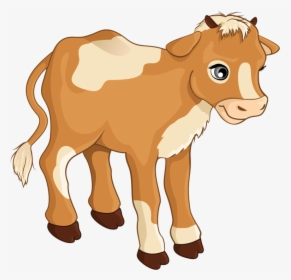 Farm Animals Clipart Png - Calf Clip Art, Transparent Png, Free Download