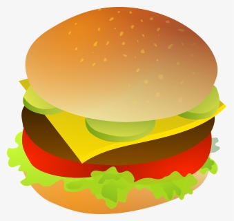 Cheese Burger Clip Art, HD Png Download, Free Download