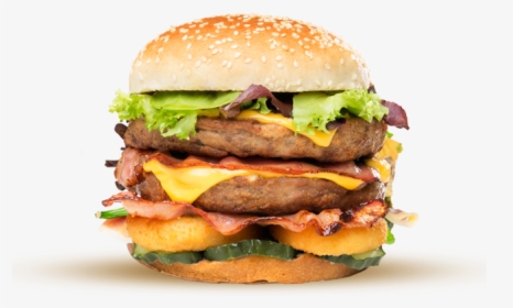 Hamburguesa Bienmesabe Barbara - Burger With Melted American Cheese, HD Png Download, Free Download