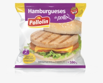 Hamburguesa De Pollo Cocinada, HD Png Download, Free Download