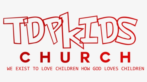 Tdp Kids Church Red - Calligraphy, HD Png Download, Free Download