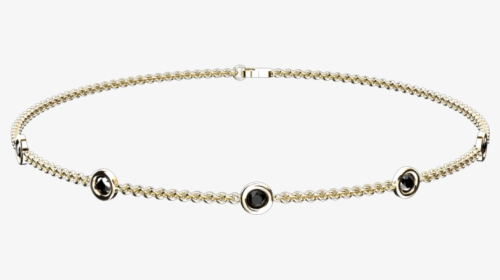 Black Diamond Bracelet In 14k Gold Style - Bracelet, HD Png Download, Free Download