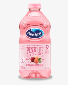 Pink Lite Cranberry Juice - Ocean Spray Pink Cranberry Juice, HD Png Download, Free Download