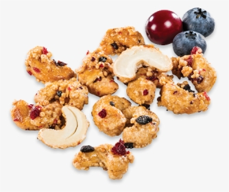 Cashews With Blueberry Cranberry And Quinoa"  Class= - Pastry, HD Png Download, Free Download