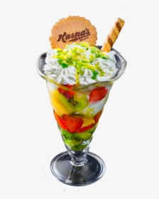 Fruit Salad With Ice Cream Free Png Image - Ice Cream With Salad, Transparent Png, Free Download