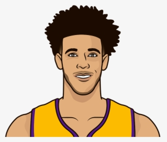 Who Is The Youngest Player With A Triple-double In - Lonzo Ball Cartoon Png, Transparent Png, Free Download