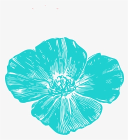 Blue Poppies Svg Clip Arts - Golden Poppy Clip Art, HD Png Download, Free Download