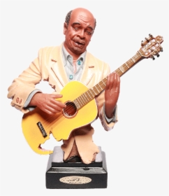 Transparent Guitar Player Png - Resin Jazz Band Figurines, Png Download, Free Download