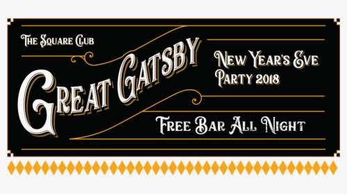 New Years Eve Party Bristol Square Banner - Calligraphy, HD Png Download, Free Download