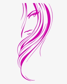 Transparent Long Hair Silhouette, HD Png Download, Free Download